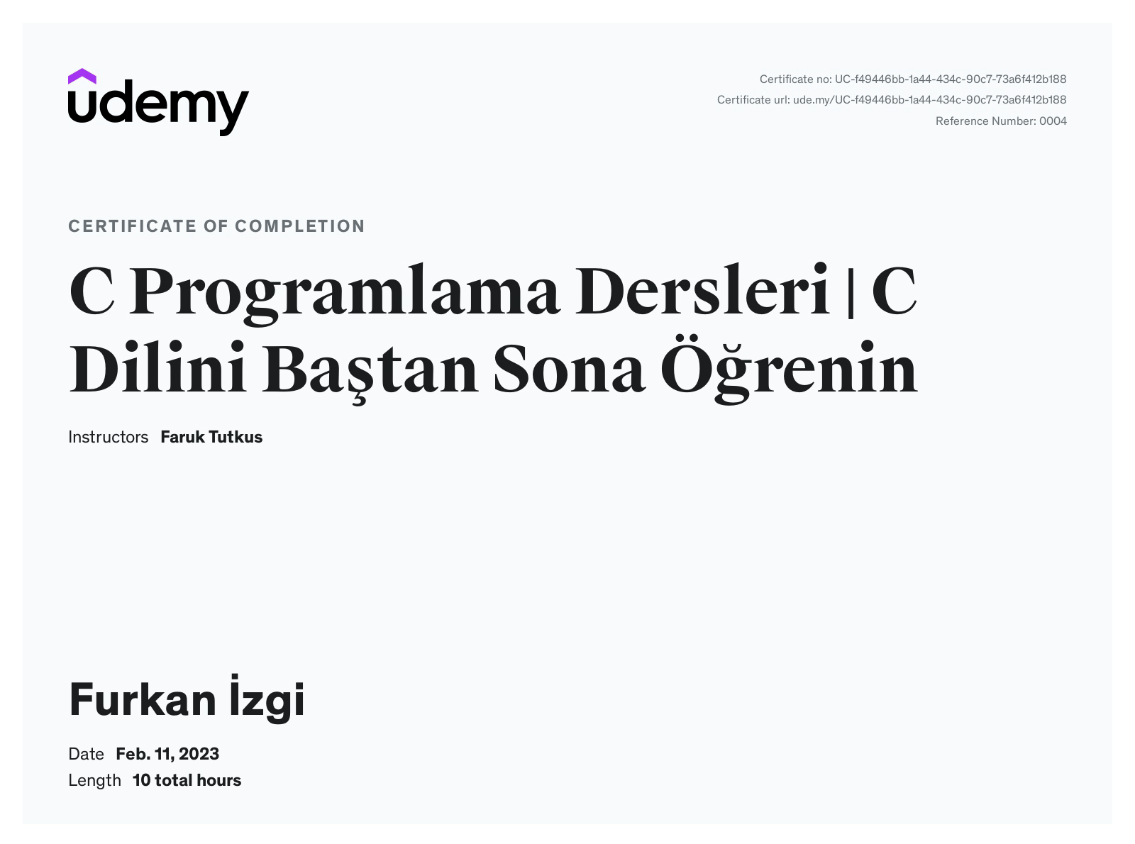 C Programlama Dersleri | C Dilini Baştan Sona Öğrenin